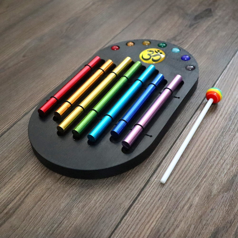 Chakra Color Chimes Set - Healing & Joyful Sound
