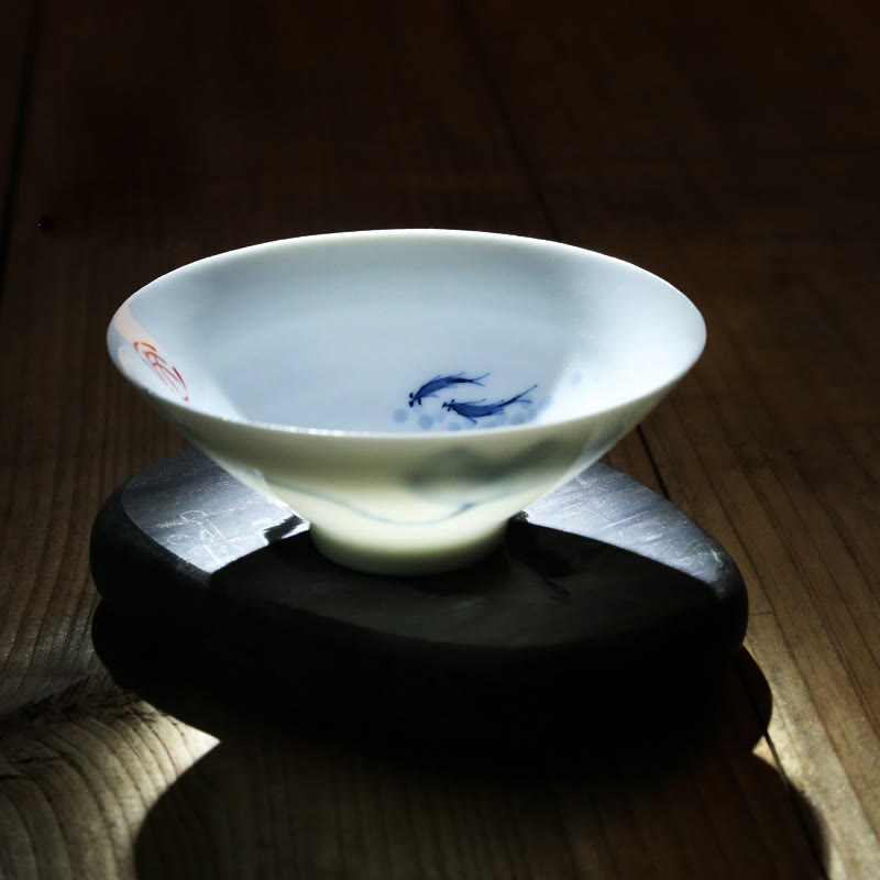 Vintage Ceramic Kung Fu Tea Cup | Zen Decor 60ml