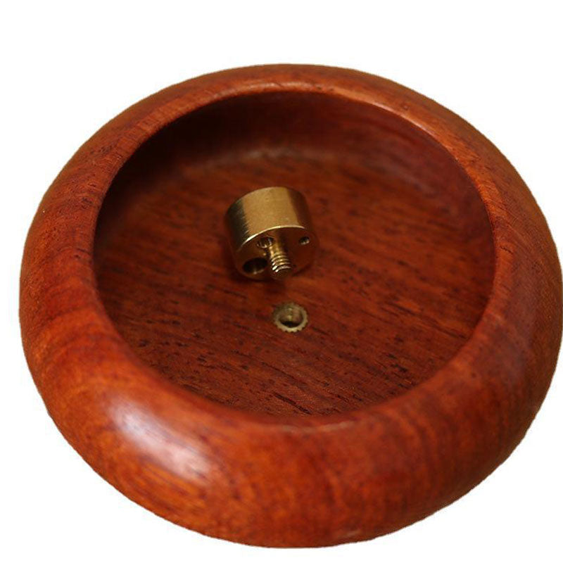 Rosewood Handcrafted Meditation Incense Burner Decoration