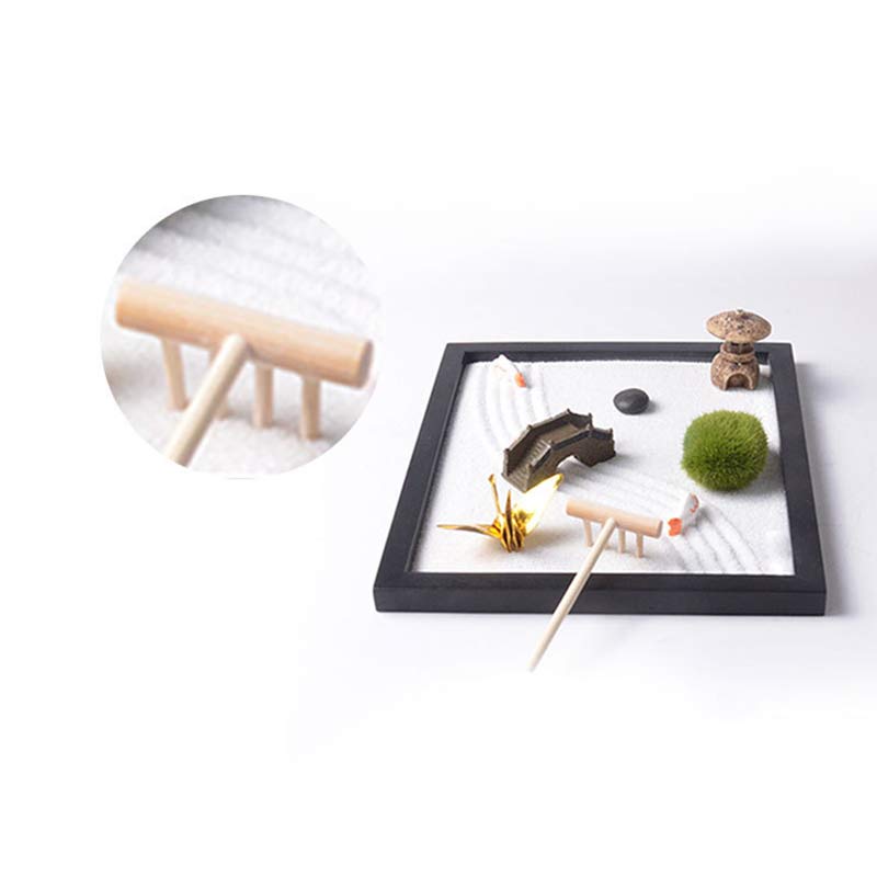 Koi Fish Zen Garden Decoration for Peaceful Meditation 21.5cm