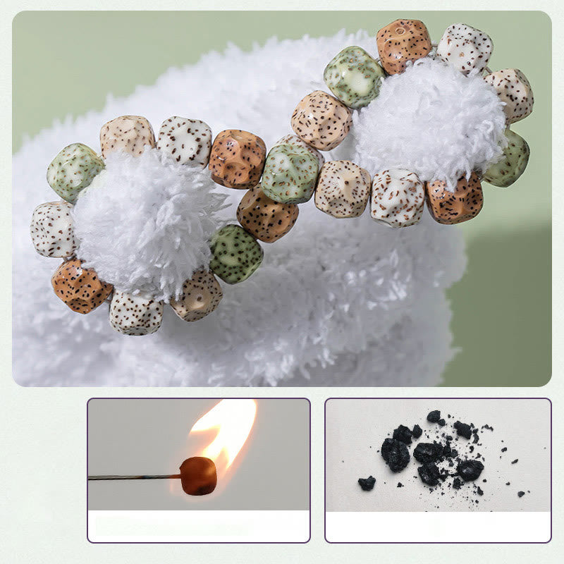 10mm Bodhi Seed Spiritual Bracelet for Wealth & Auspiciousness
