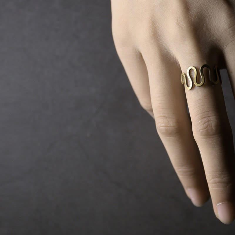 Adjustable Copper Luck and Wealth Ring | Spiritual Rings