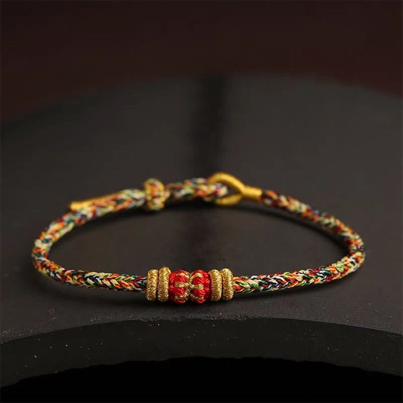 Colorful King Kong Knot Spiritual Bracelet for Luck & Protection