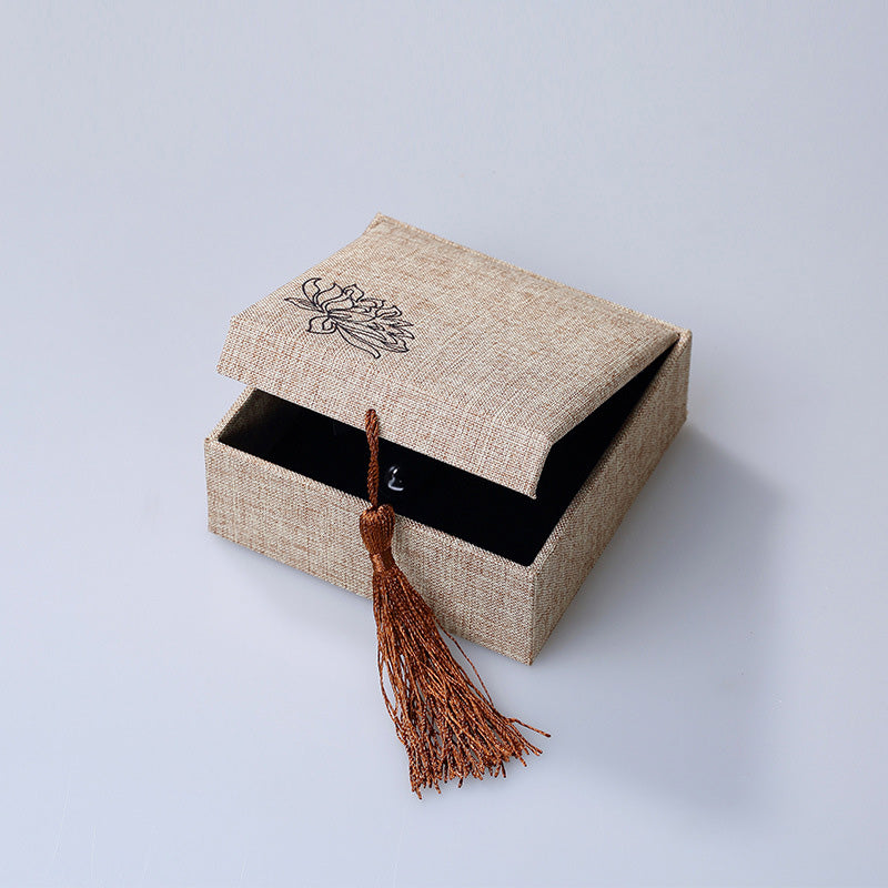 Lotus Pattern Jewelry Storage Box | Zen Decor Gift
