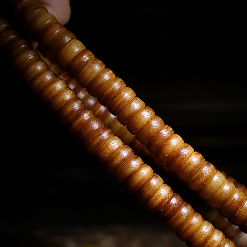 Pixiu Bracelet in Yak Bone for Spiritual Balance & Protection