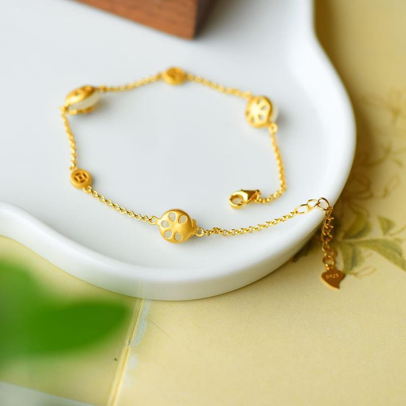 White Jade Protection Bracelet | Luck & Harmony