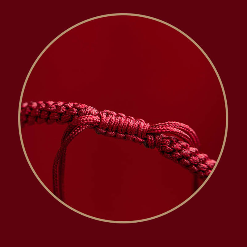 Cinnabar Blessing Bracelet with Om Mani Padme Hum | Healing Sounds
