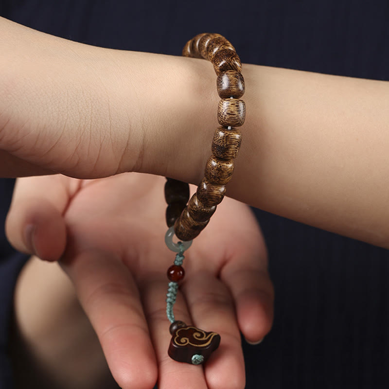 Agarwood Bracelet 14-15cm for Calm & Spiritual Strength