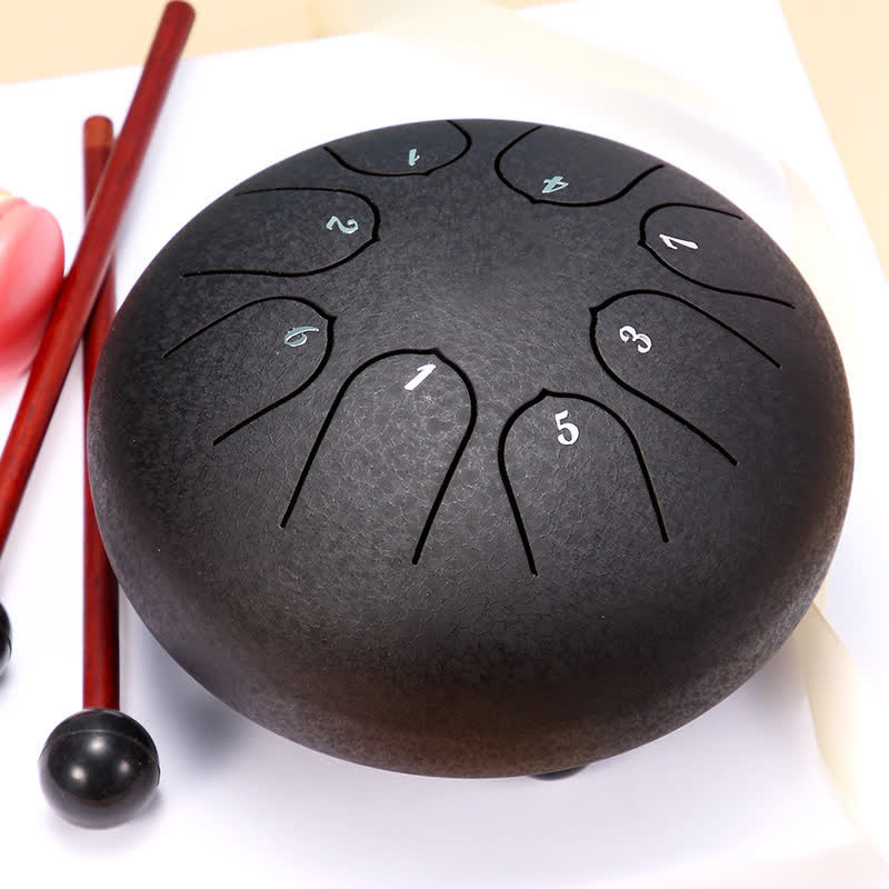 Steel Tongue Drum Meditation Kit - Healing Sound Instrument