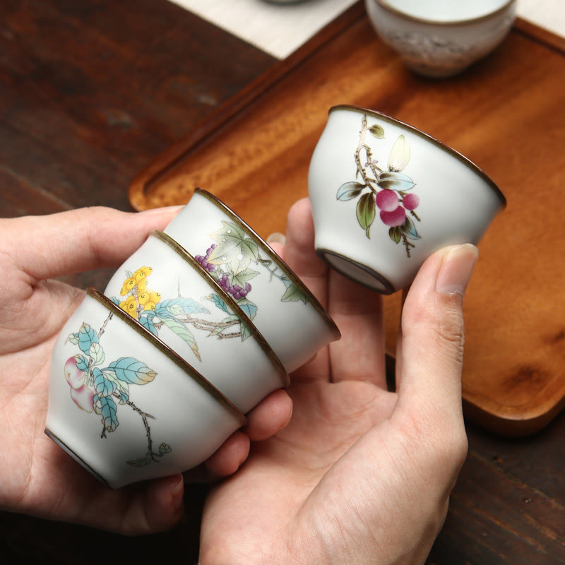 Ceramic Zen Tea Cup 130ml | Natural Landscape Designs