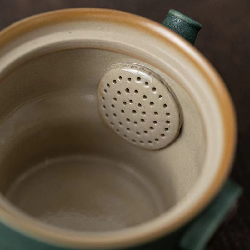 Sanxingdui Ceramic Chinese Tea Cup Set | Kung Fu Tea Gift