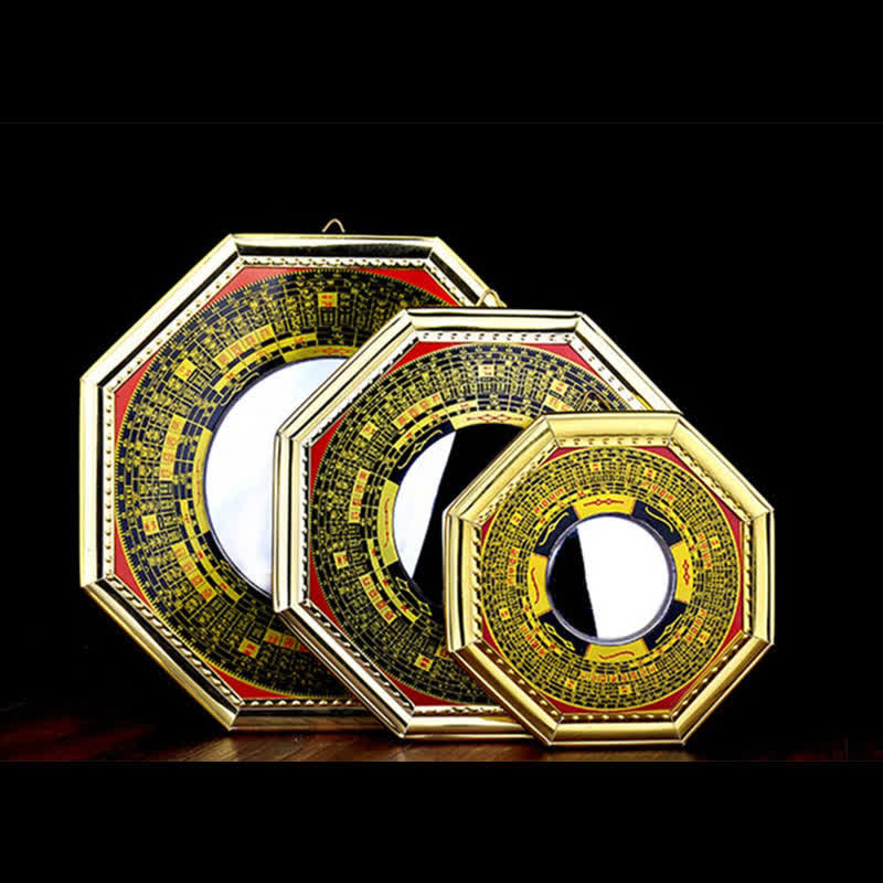 Feng Shui Bagua Map Mirror for Balance & Harmony | Wall Art