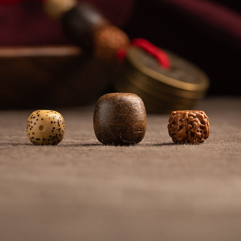 Feng Shui Five Emperor Coins Keychain for Wealth & Protection