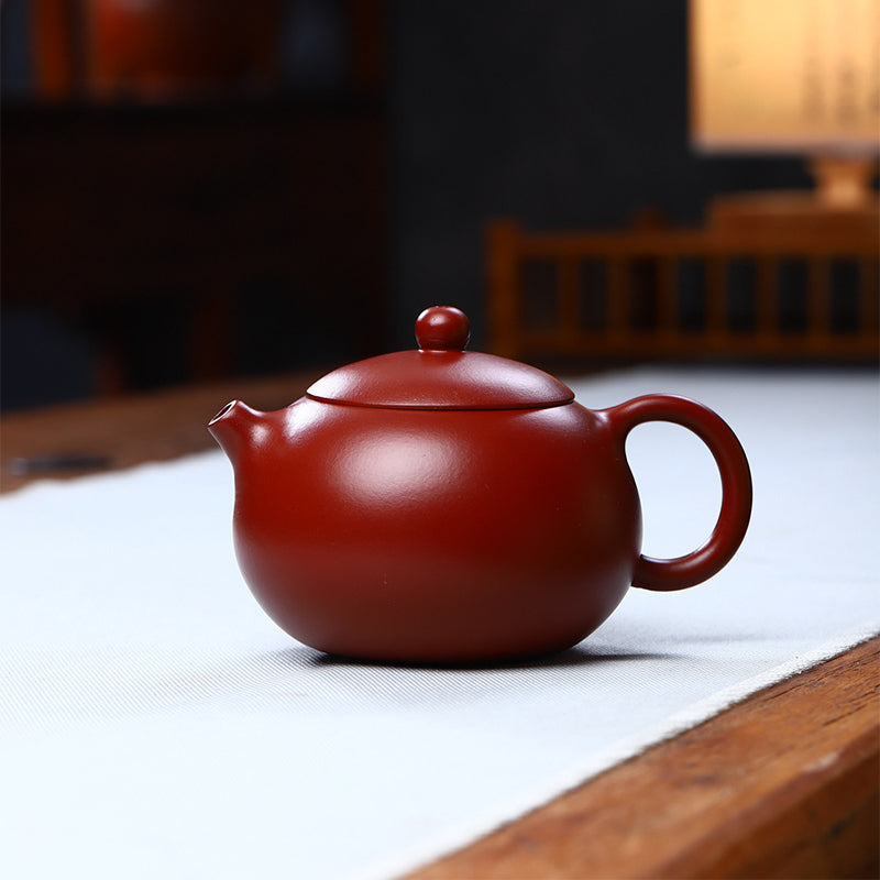 Vintage Purple Clay Xishi Teapot 240ml for Zen Decor