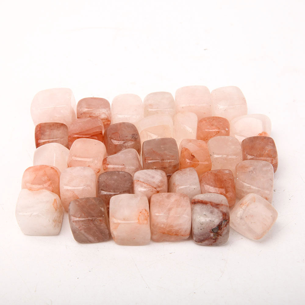 Fire Quartz Crystal Cubes 1.5-2cm Healing Stones