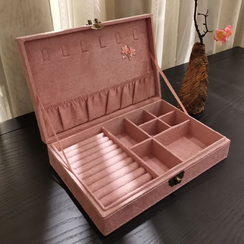 Flannel Jewelry Storage Box 28cm for Spiritual Jewelry