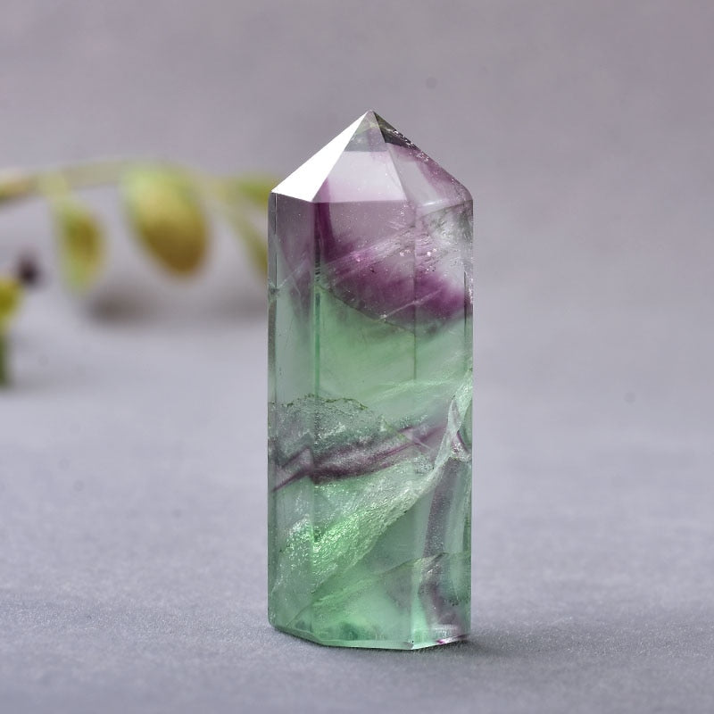 Fluorite Crystal Tower for Energy Balance