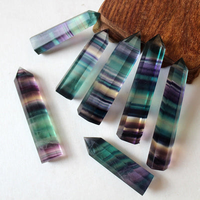 Fluorite Crystal Tower for Meditation and Balance
