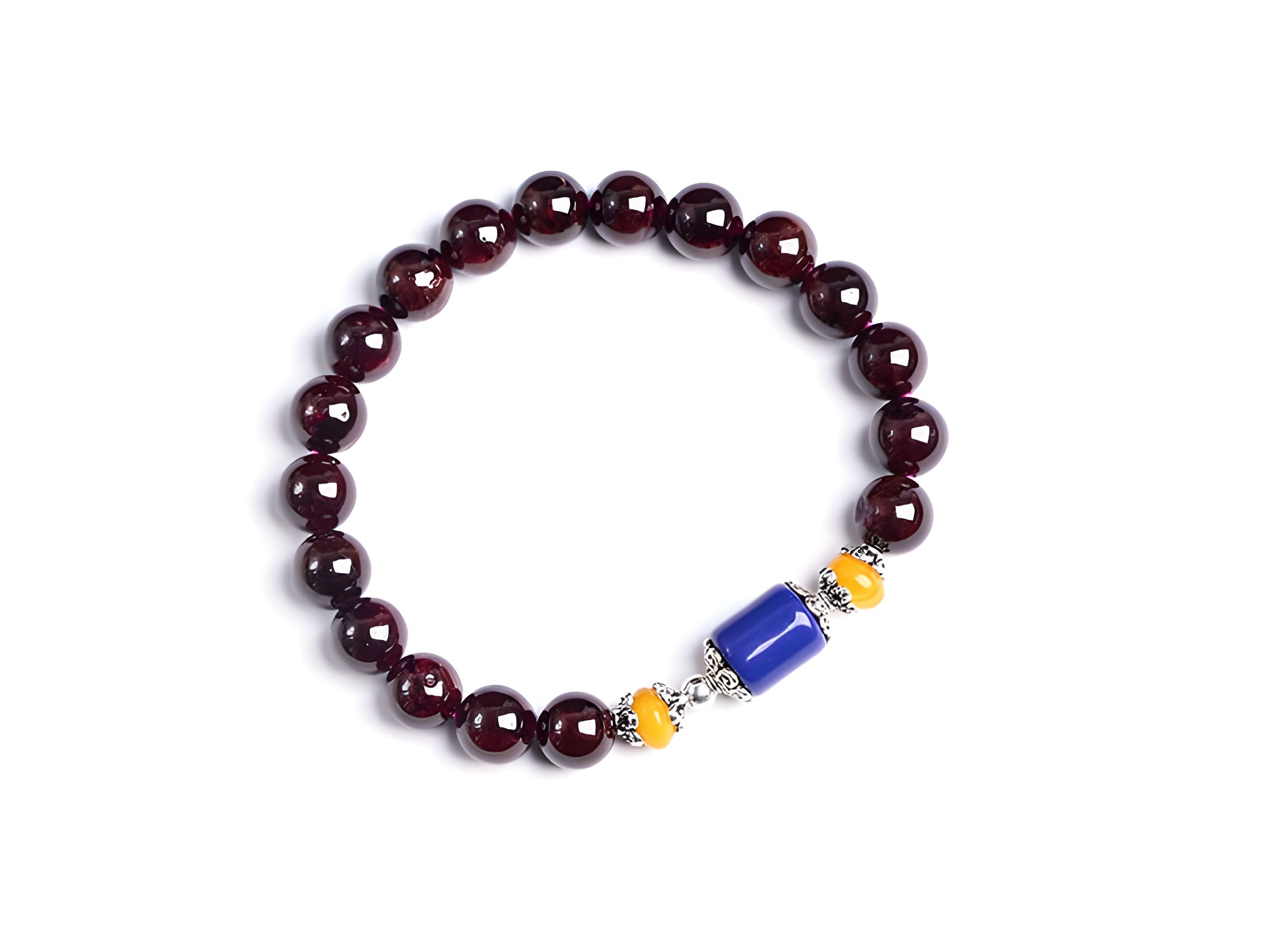 Garnet Bracelet for Empowerment and Balance