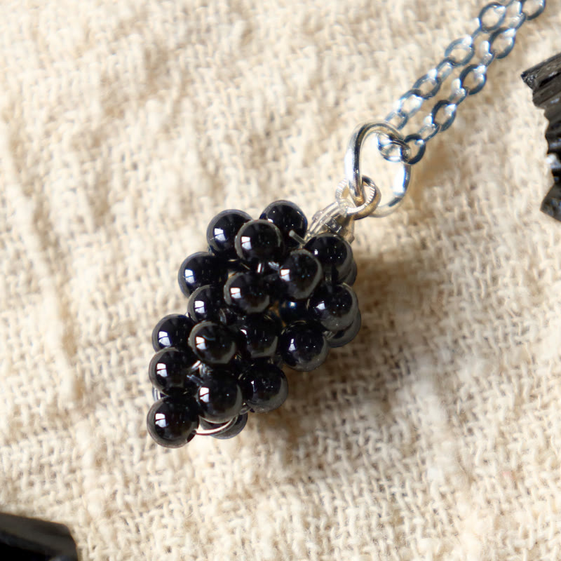 Garnet Necklace for Protection | Natural Stones 45cm