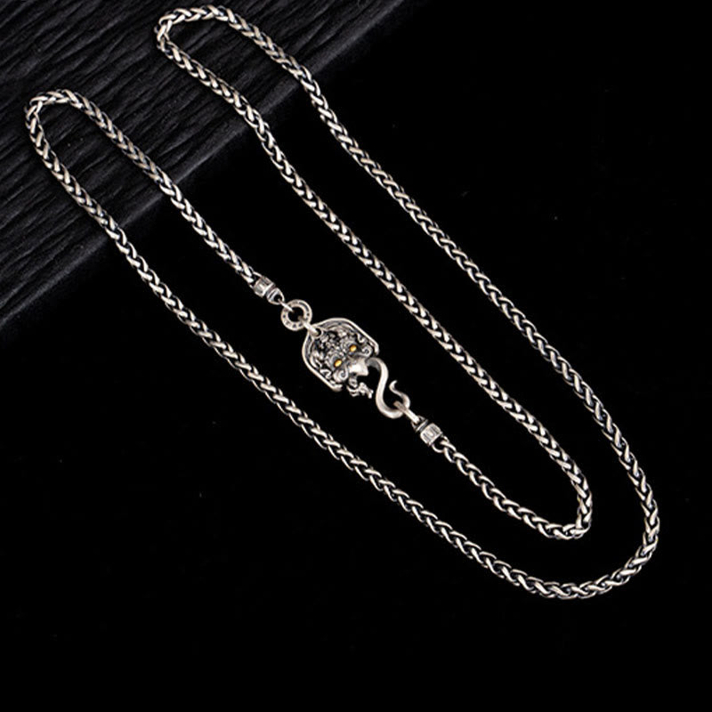 Garuda Wisdom Necklace in 925 Sterling Silver 63cm Chain