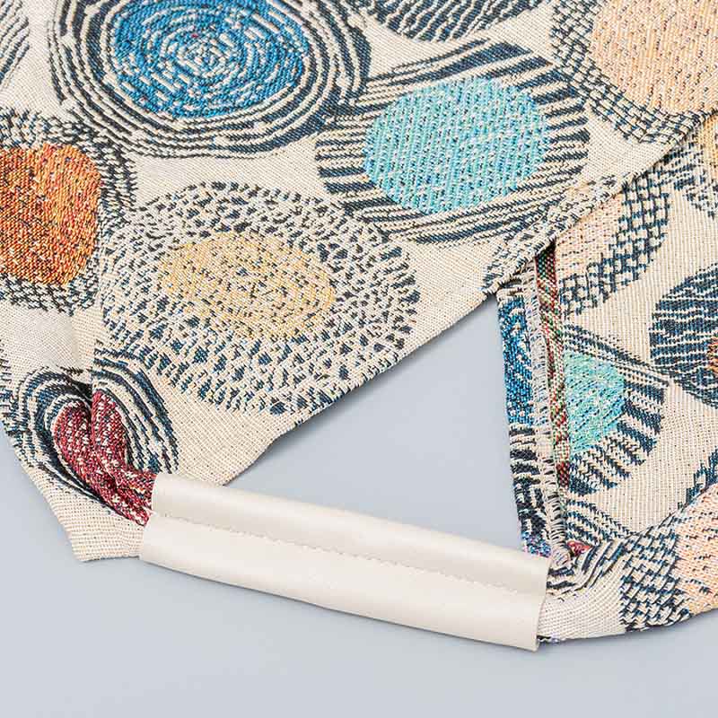 Geometry Tiger Flowers Leopard Print Underarm Triangle Shoulder Bag