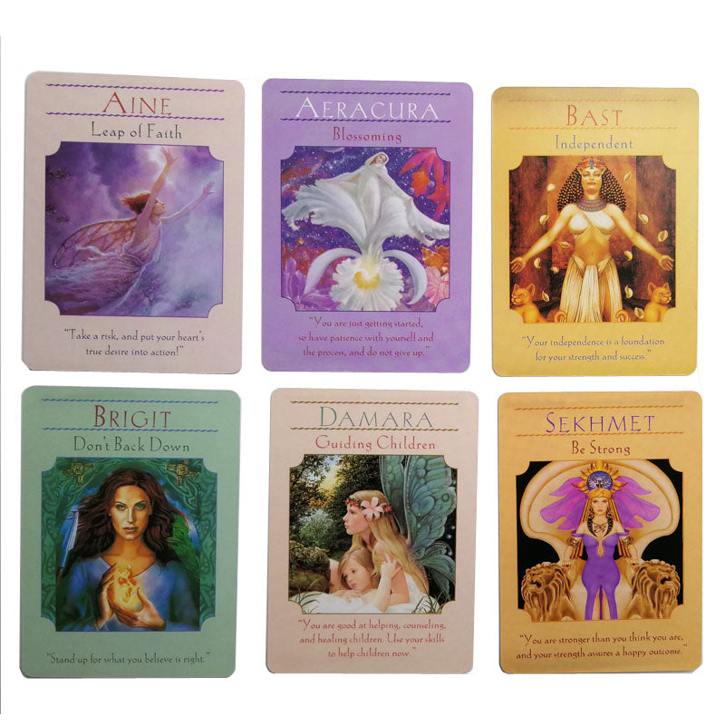 Goddess Tarot Card Oracle Deck for Meditation Rituals
