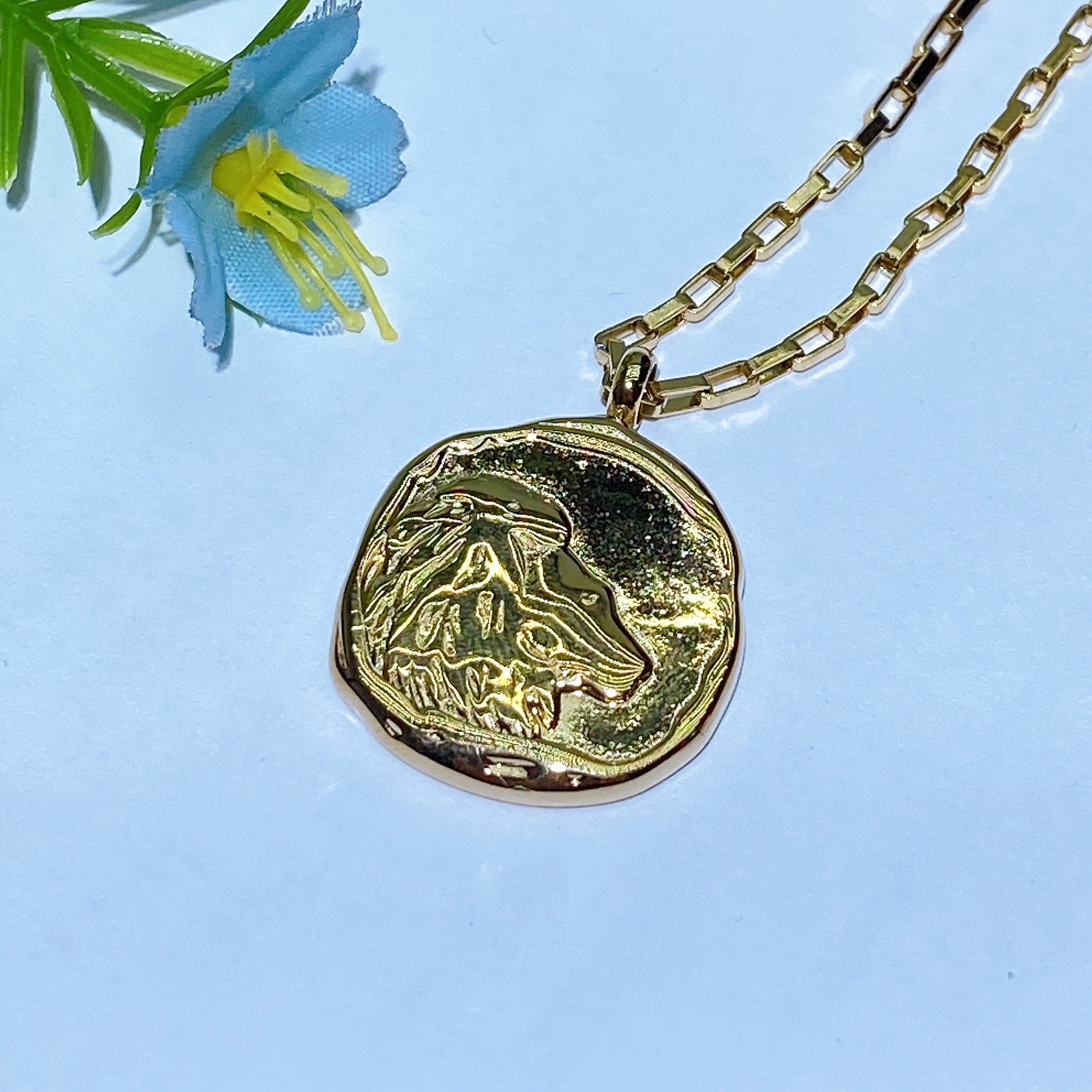 Golden 12 Constellations Necklace for Spiritual Healing