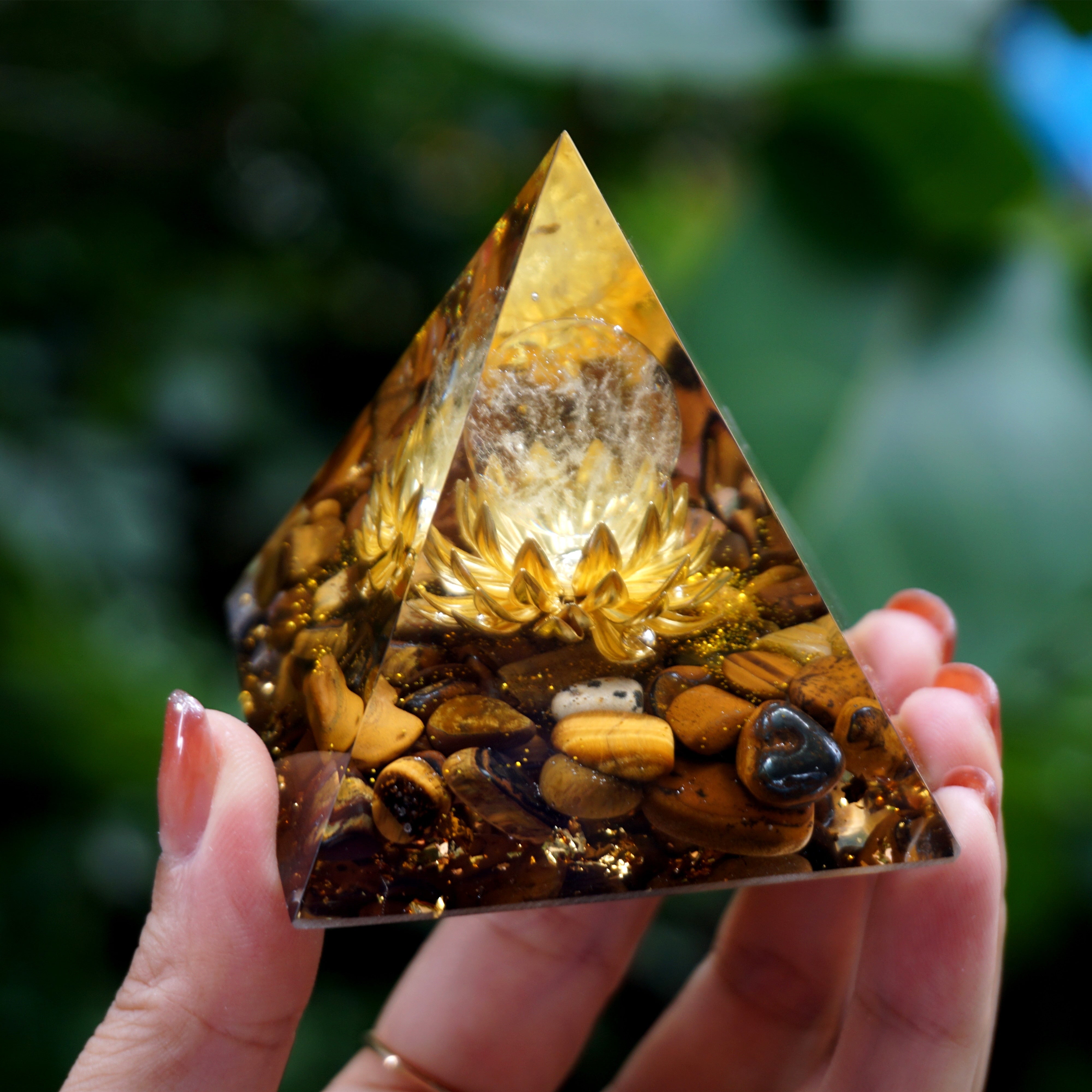 Golden Opportunity Orgone Pyramid