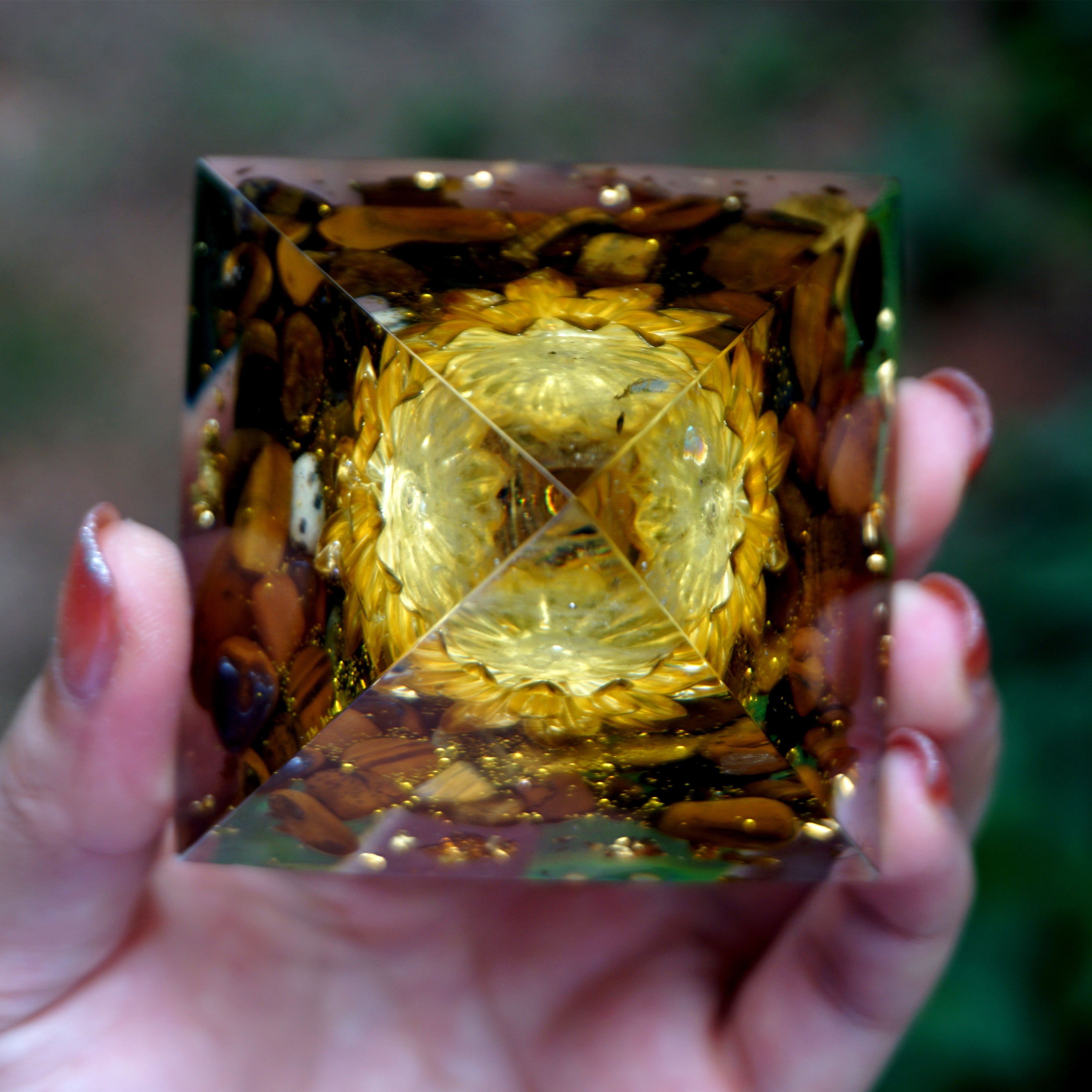 Golden Opportunity Orgone Pyramid