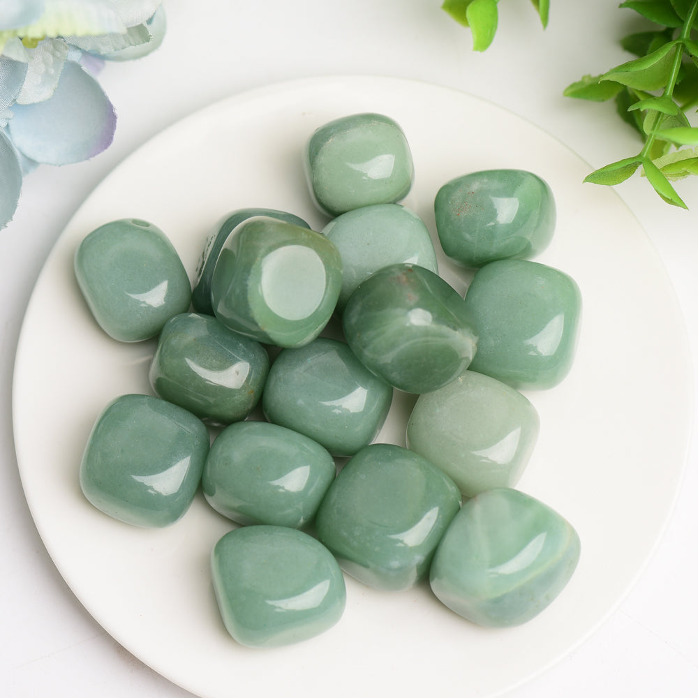 Green Aventurine Tumbled Crystal 2cm Healing Stone