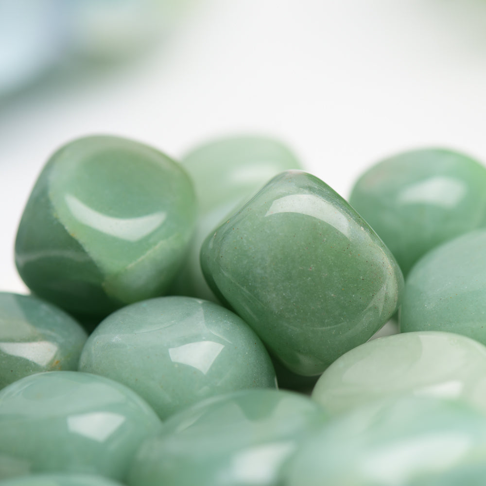 Green Aventurine Tumbled Crystal 2cm Healing Stone