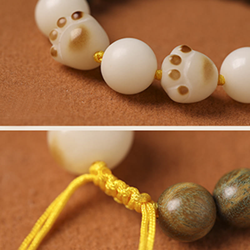 Green Sandalwood & Bodhi Seed Unisex Healing Bracelet 8mm Beads