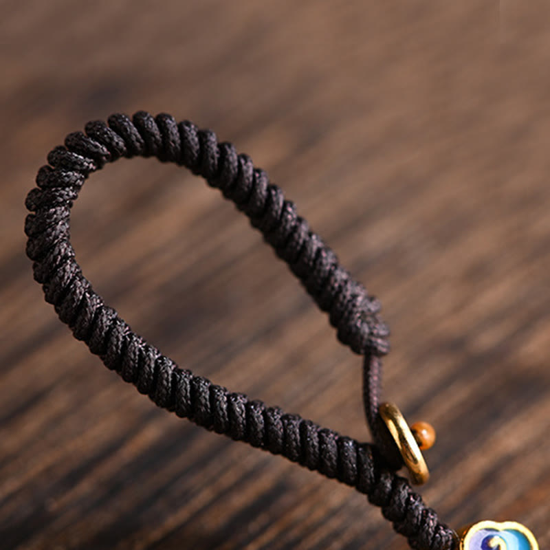 Green Sandalwood Koi Fish Lucky Cat Key Chain Decoration