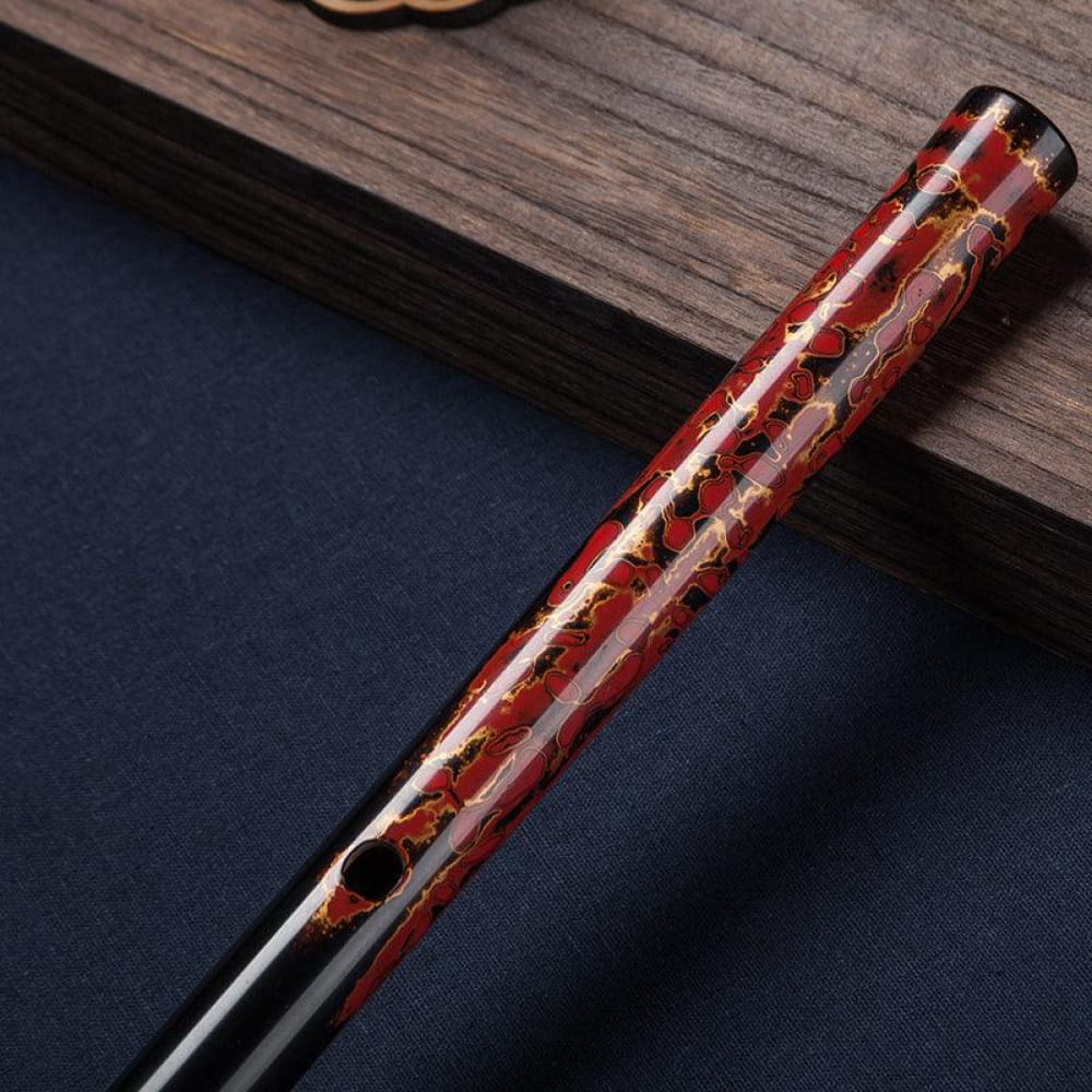 Hand-Painted Expert Bamboo Dizi Flute - Traditional Collectible - Ocarina - On sale