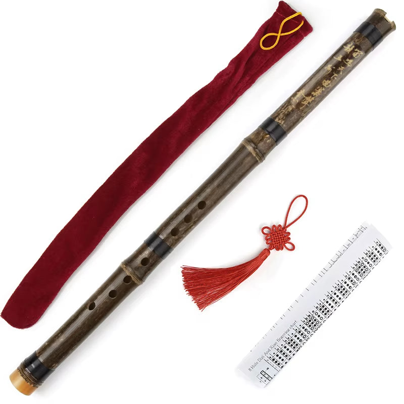 Chinese Bamboo A/F/G/Bb Key Flute Xiao Woodwind Vertical Traditional Musical Instrument Handmade Professional