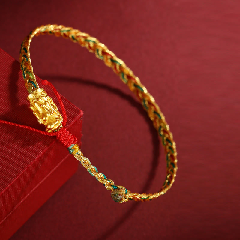 Handmade Dragon Bracelet for Success and Luck 14-19cm