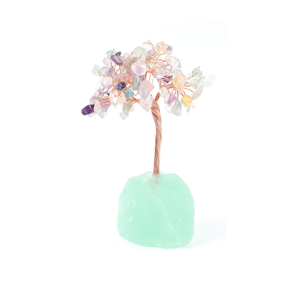 Handmade Gemstone Crystal Tree 12.5cm for Home Decor