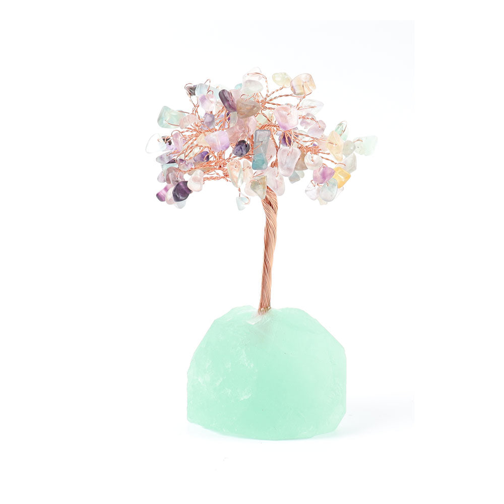 Handmade Gemstone Crystal Tree 12.5cm for Home Decor