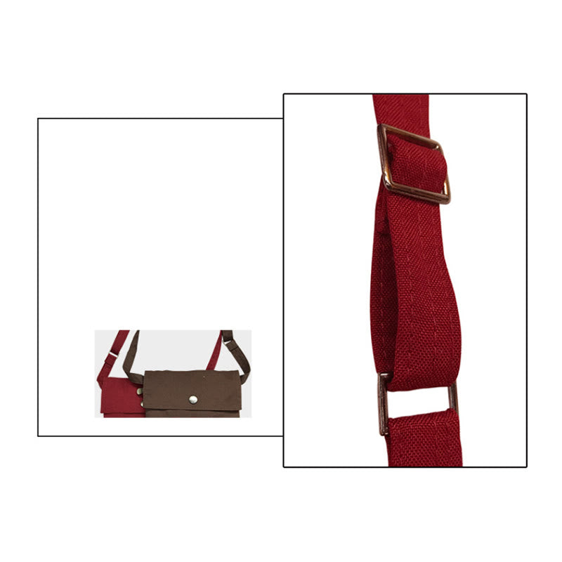 Handmade OM Mantra Cotton Yoga Crossbody Bag