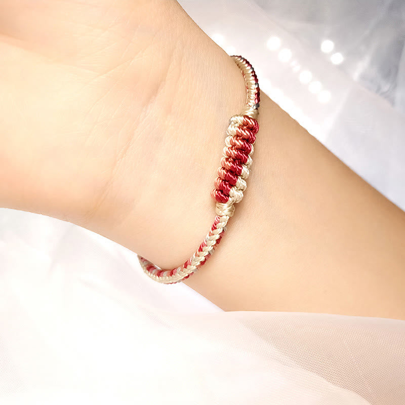 Handmade Tibetan Red String Protection Bracelet