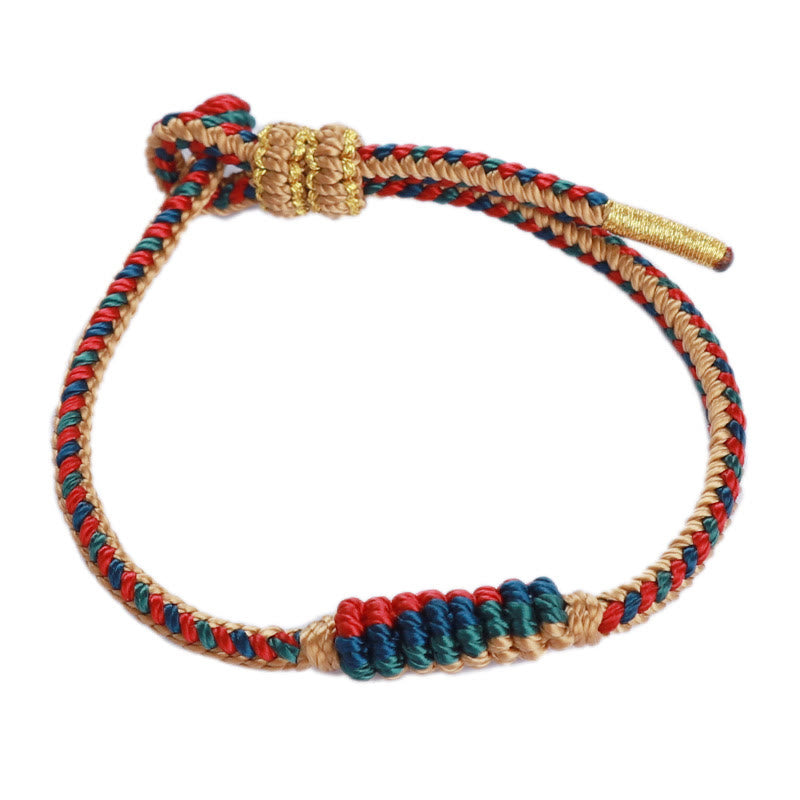 Handmade Tibetan Red String Protection Bracelet
