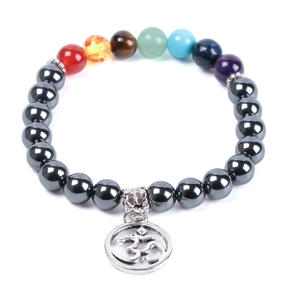 Hematite Chakra Balance Energy Bracelet