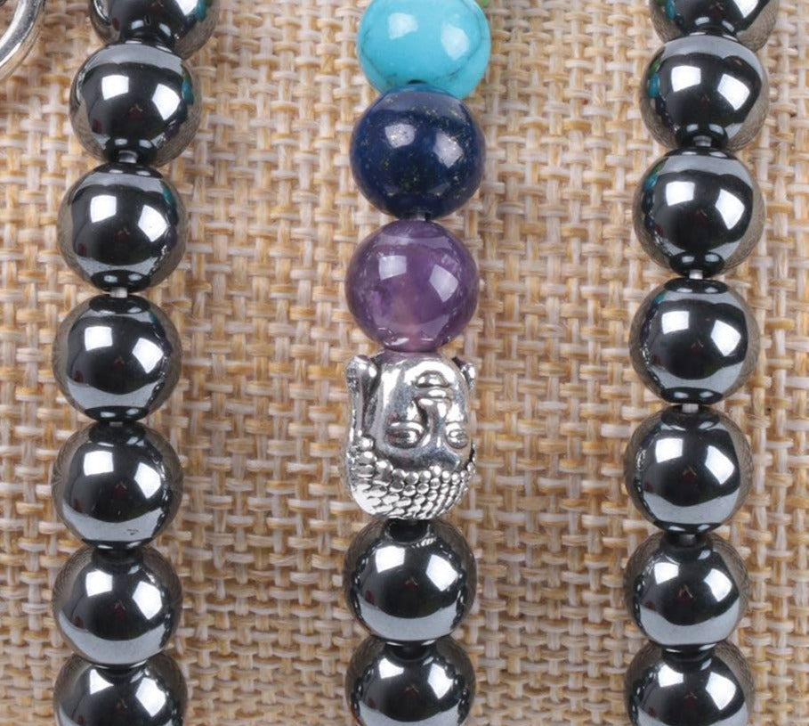 Hematite Chakra Balance Energy Bracelet