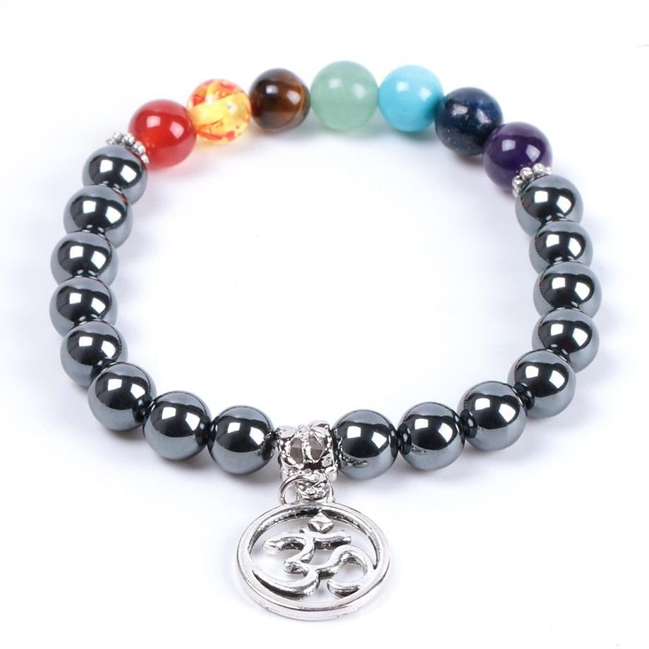 Hematite Chakra Balance Energy Bracelet