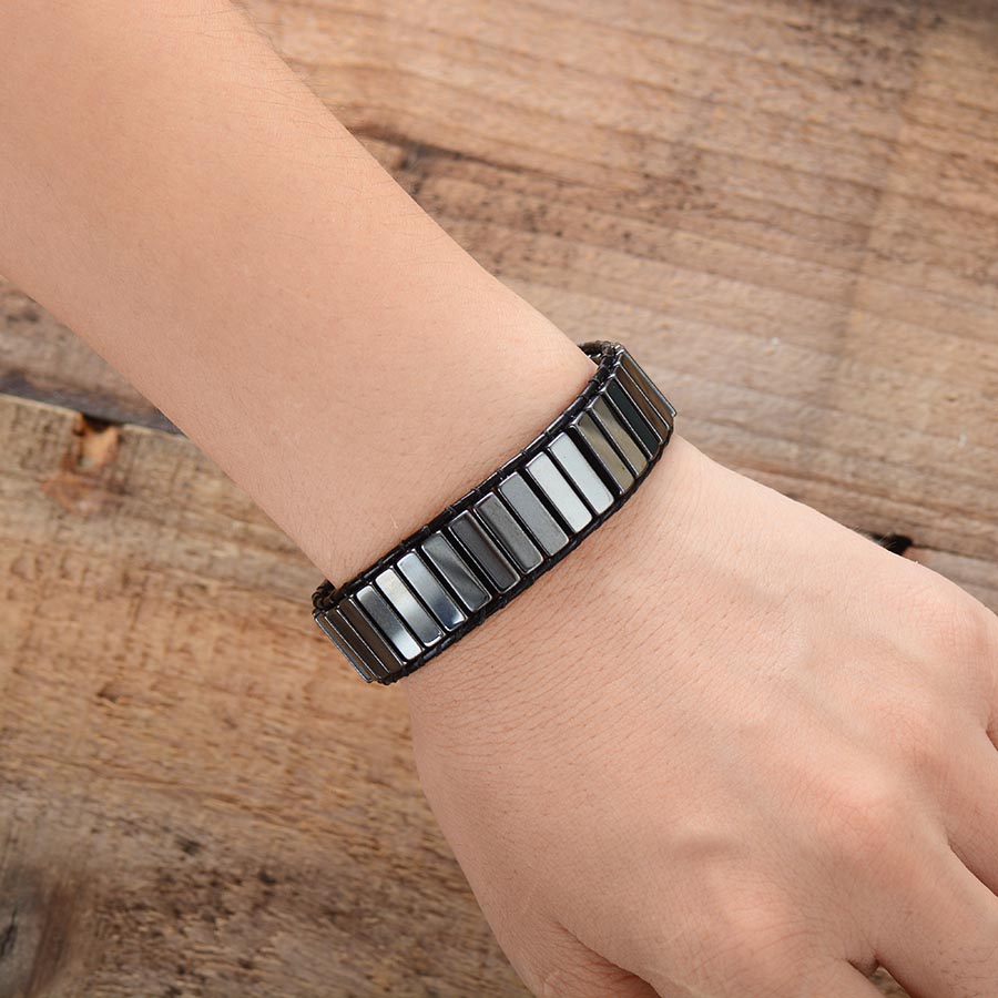 Hematite Confidence & Balance Bracelet