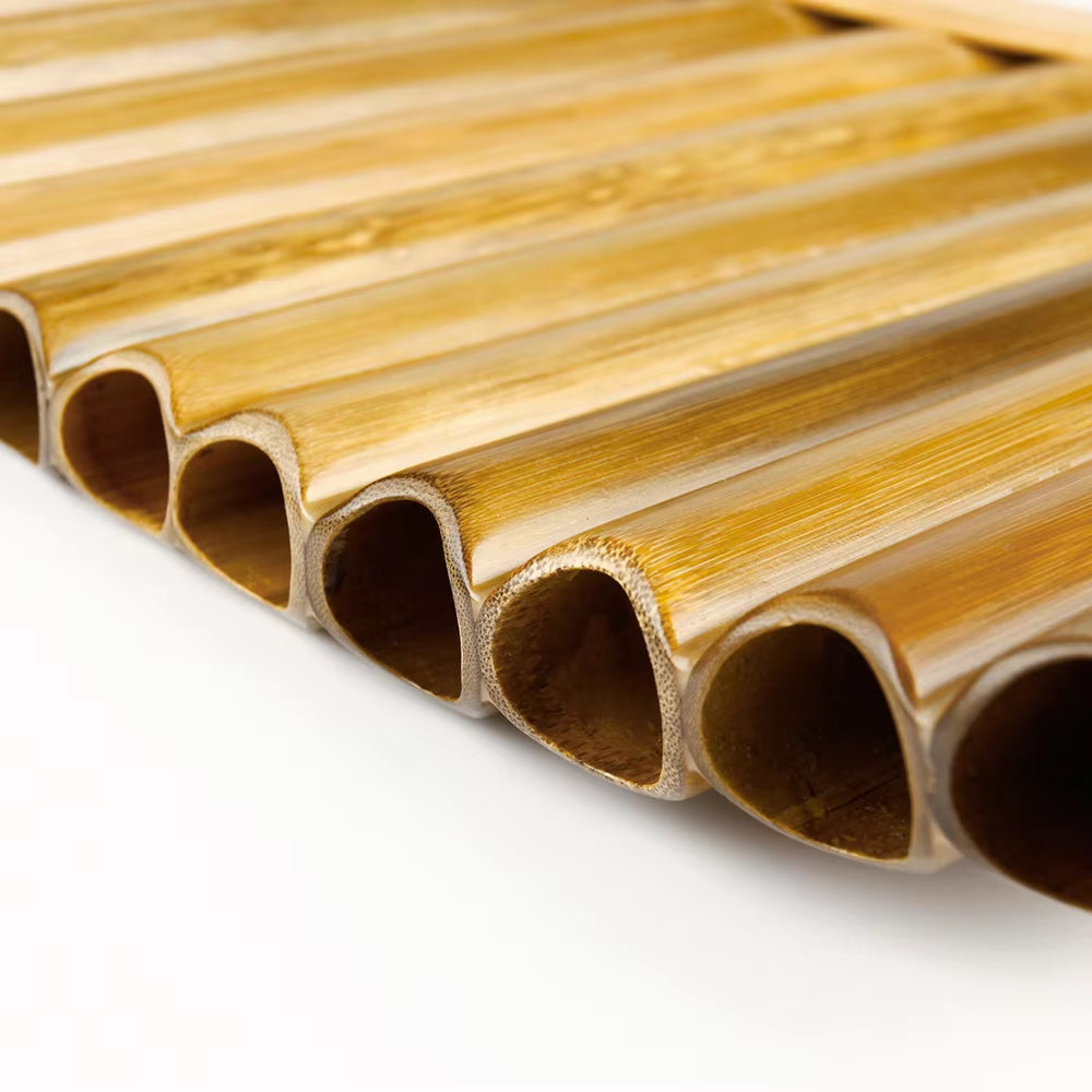 Two Row Flute Pan Flute for Sale: High Quality Bamboo 25 Pipes