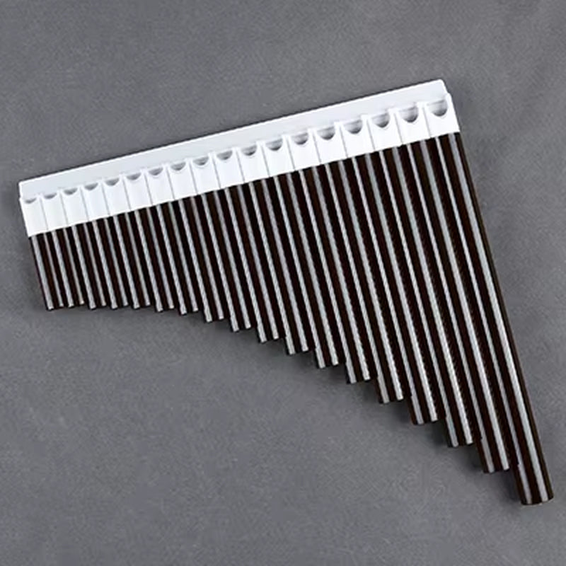 Pan flute with metal pipes in descending length for High-Quality C Key Bamboo Pan Flute