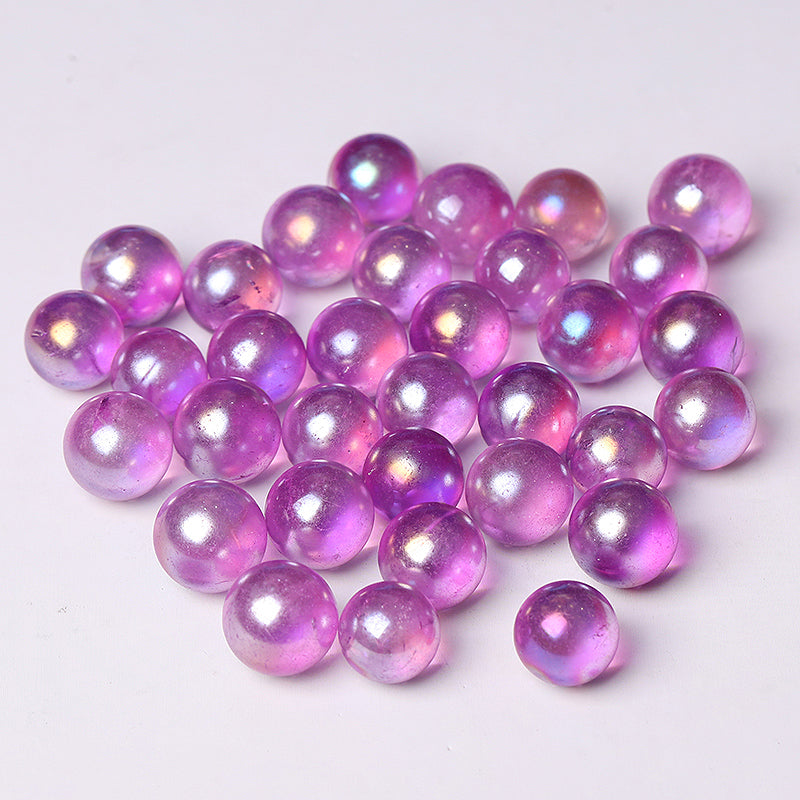 High Quality Purple Aura Crystal Spheres for Healing 0.5-1kg