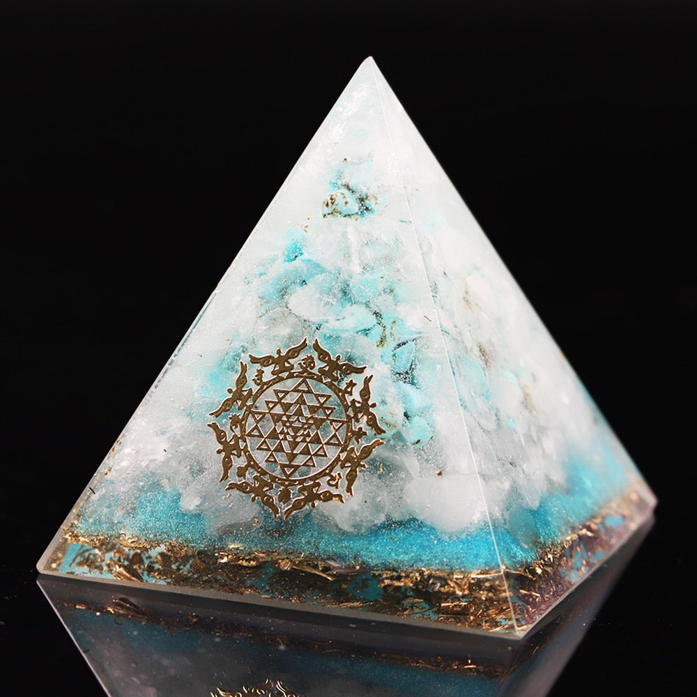 Higher Love Orgonite Pyramid